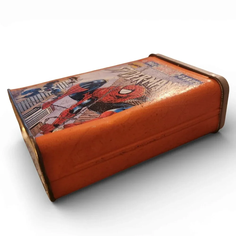 1996 Marvel Comics SPIDER-MAN - 4 Metal Cards Tin - Picture 6 of 9